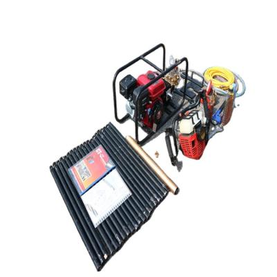 China Construction works Mineral Type 20 Portable Handheld Backpack Geological Survey Core Coring Drilling Rig for sale