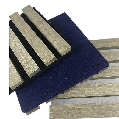 China Contemporary Colorful Acoustic Baffle Panel Wood Fiber Acoustic Panel for sale