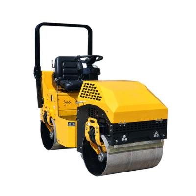 China Building Material Shops Best Quality 2 Ton Road Rolling Mill Walk Behind Double Drum Vibratory Road Roller for sale