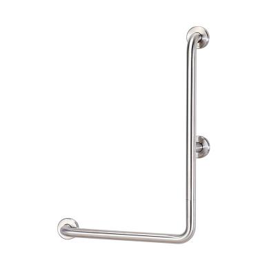 China Non-stainless Steel Type Safety Rod Safety Handrail Bathroom Distribution L-Shaped Modern Anti-Slip Handrail 60cm for sale