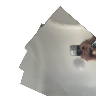 China Wholesale Cheap No Cracking And Non Edging Gold Mirror Foil Fold Album Waterproof Paper for sale