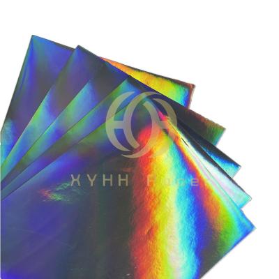 China A4 Size Laser Printer Printable Sticker Vinyl Film Roll Graffiti Hologram Eggshell Paper Waterproof Adhesive Stickers Set for sale