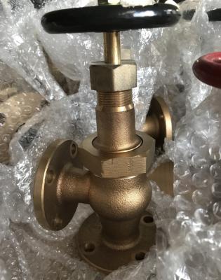 China JIS Marine Valve 16K F7349 Bronze Angle Valve For Marine Use for sale