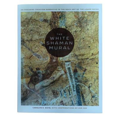 China The White Shaman Mural | Professional Hardcover Textbook Printing with PLC Case and Gloss Art Paper Pages plus Jcaket for sale
