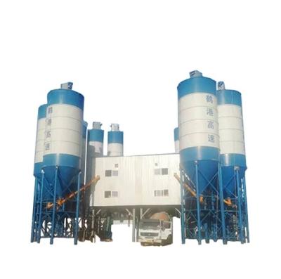 China Construction works Hot Sale 90m3/h New Stationary Concrete Batching Plant High Efficiency Concrete Batching Plant for sale