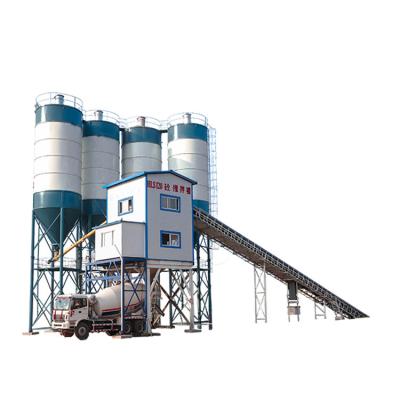 China Construction works HZS120 Concrete Batching Plant 120m3/h High Operating Efficiency Concrete Batching Mixing Plant For Sale for sale