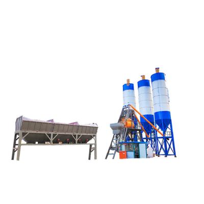 China Construction works HZS75 75m3/h Factory Manufacturer Concrete Batch Plant Concrete Batching Batching Used For Sale for sale