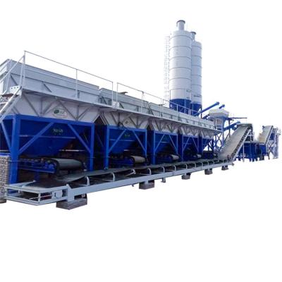 China Construction works WCZ700 stabilized soil mixing plant 700t/h small volume and large output fixed stabilized soil mixing station for sale