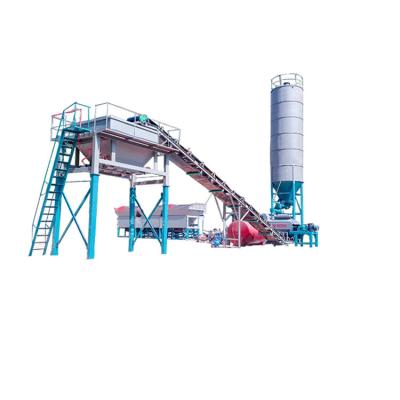 China Construction works WCZ400 stabilized soil mixing plant 400t/h high dust removal efficiency stabilization fixed stabilized soil mixing station for sale