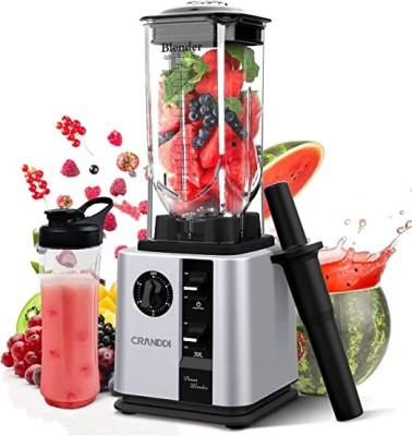 China Countertop Unique Pure Copper Professional High-Speed Mixers CRANDDI Motor Removable Shield for sale