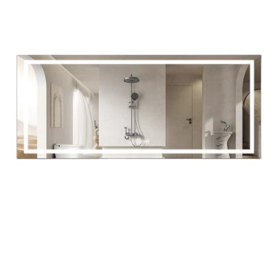 China Illuminated FOTO Hot Sale Top Quality Luxury Hotel LED Mirror TV Smart in Living Room and Support Customizable Vanity Mirror for sale