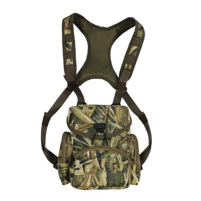 China OEM Camo Durable Binocular Harness Case Hunting Binocular Chest Pack for sale