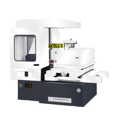 China Building material shops high-speed environmental protection benchtop edm erosion wire cutting edm machine DK7735 for sale