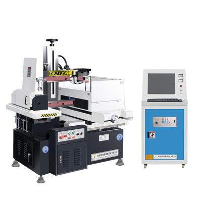 China Building material shops DK7735 cnc electric edm wire eroding closed cutting machine with 0.01mm high precision for sale