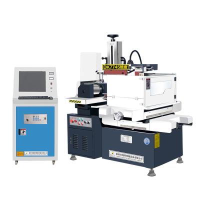 China Building Material Shops CNC Wire Cutter High Precision Fenced EDM Machine EDM Wire Cutter CNC DK7745 for sale