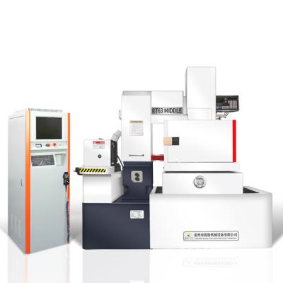 China Building Material Shops Promotional Price RT63 Medium Vivid Speed Wire Cutter EDM Machine With Stepper Motor for sale
