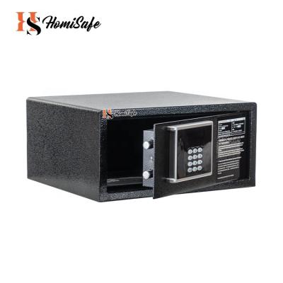 China Homisafe Metal Bank Mini Metal Security Deposit Electronic Money Hotel Room Safe Box for sale