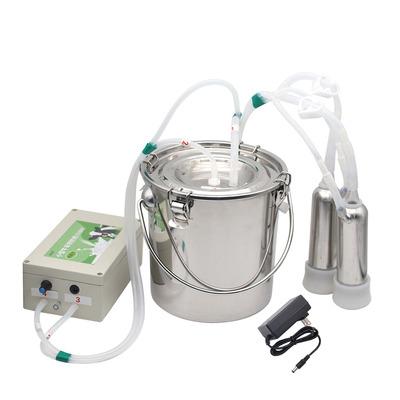 China Adjust Speed And Stop 5L Automatic Electric Pulse Adjust Speed Stop Goat Milking Machine Sheep Farm Equipment Portable Goat Milking Machines for sale