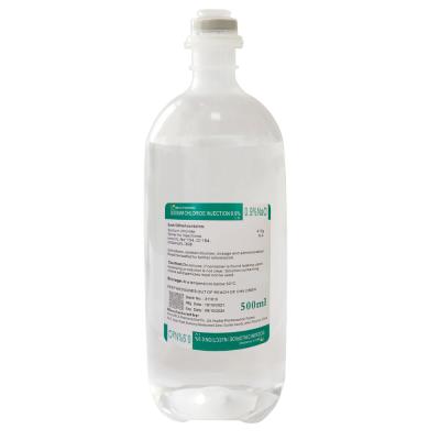 中国 0.9%の塩化ナトリウムの注入無色のきれいな液体50ml 100ml 250ml 500ml 販売のため