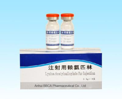 China Aspirin-DL-Lysine For Injection , Lysine Acetylsalicylate For Injection 0.9gx10 Bottles for sale
