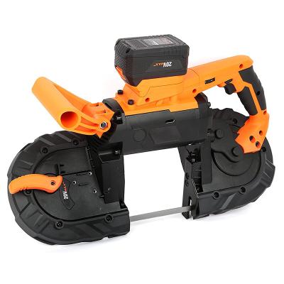 China Best 20V 5-Inch Portable Lightweight Cordless Variable Max Speed Metal Cutting Portaband Cordless Band Saw For Sale for sale