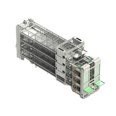China Layer Chicken Long service life high quality automatic H type poultry farming chicken battery cages for sale