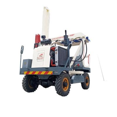 China Piling Piling Mountain Road Barrier Impact Hammer Ram Climbing King Post Hydraulic Machine for sale