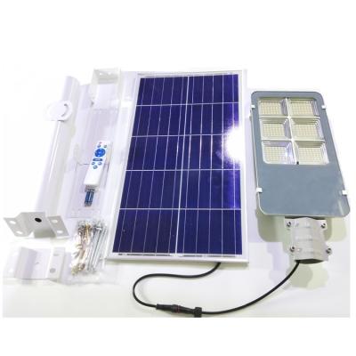 China ROAD Shunjing lighting 6500K ip65 led 200w solar street light with remote control for sale
