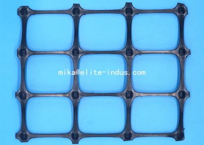 China Polypropylene / PP Biaxial Geogrid , Biaxial Integral Geogrid Retaining Wall for sale