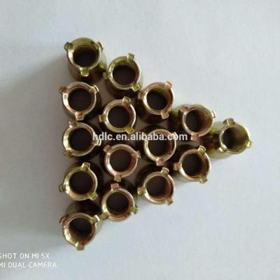China 3pcs Zinc Heavy Industry Carbon Steel Yellow Or White Rivet Nut for sale