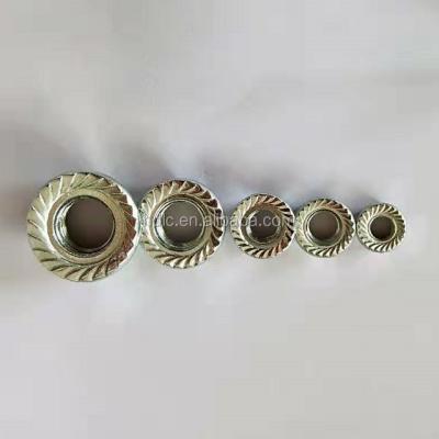 China Heavy Industry China Factory 4.8/6.8/8.8 Galvanized Grade Flange Nut / Collar Nut for sale