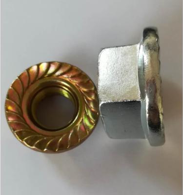China High Quality DIN6923 Flange Nut 4.8 Grade M6-M20 for sale