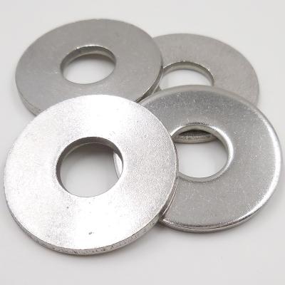 China Spring Grade 4.8 8.8 Galvanized Carbon Steel M6 Flat Washer DIN125A DIN9021 for sale