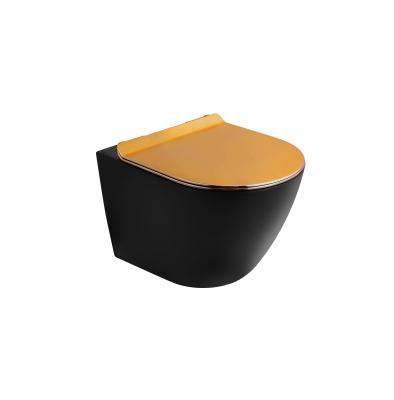 China High Quality Wall-hung Ceramic Bathroom Hidden Toilet Sanitaryware Space Saving Cistern Toilet for sale