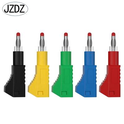 China Automotive JZDZ J.10043 High-quality 4mm safe telescopic high-pressure banana plug can be superimposed for sale