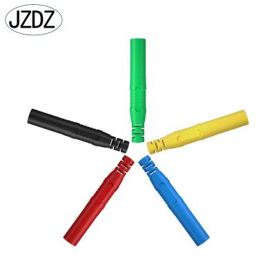 China Automotive JZDZ 4mm welding type banana plug safety type 4mm banana plug J10041 for sale