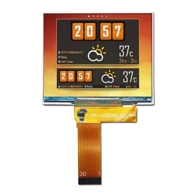 China 2.8V pixeles TFT-H035A8VGIST6N30 de la pantalla de visualización de TFT LCD de 3,5 pulgadas 640x480 en venta