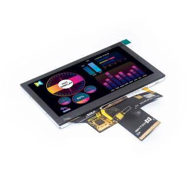 China 4,3 monitor ancho de Pcap de la exhibición del LCD de la temperatura de la pulgada 480x272 TFT LCD Modulie en venta