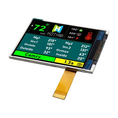 China 2.4 inch 240x320 IPS TFT LCD Display JD9852 MIPI DSI Android for sale