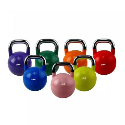 China Professional Training Competition Steel Kettlebell Custom Colorful for sale