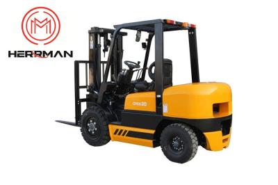 China Lifting Height 6m Diesel Powered Forklift Capacity 6600lbs for sale