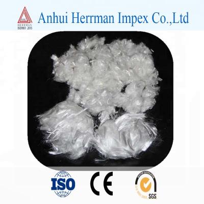 China White Construction Cement Concrete Pp Fiber Multifilament for sale