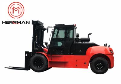 China Lifting Height 3m Diesel Powered Forklift Capacity 20 Tons for sale