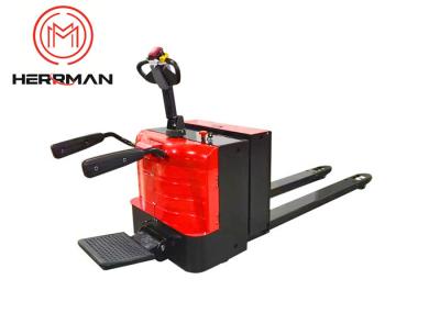 China Warehouse Full Electric Material Handling Equipment Pallet Truck With 5 Tons for sale