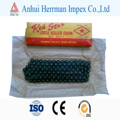 China Red Star Bicycle Parts Steel Drum Single Speed Bike Chain for sale