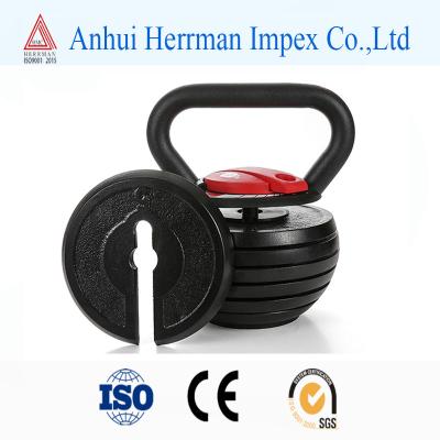 Китай Набор Kettlebell спортзала переменного веса неопрена винила ручки сжатия утюга продается