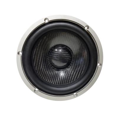 China Aluminum 6.5 inch car subwoofer speaker manufacturer 4 ohm low audio horn for sale