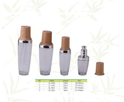 China 2015 New 30ml/50ml/100ml/120ml Bamboo Lotion Pump Bottles for sale