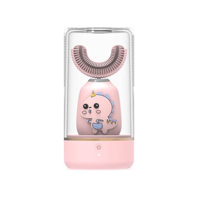 China Direct Selling Children's HOME Battery Operated FAN Factory U Shaped Toothbrush Electric Toothbrush For Children for sale