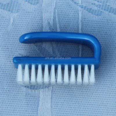 China OEM Sustainable Color Plastic Small Cleaning Brush With Handle for sale